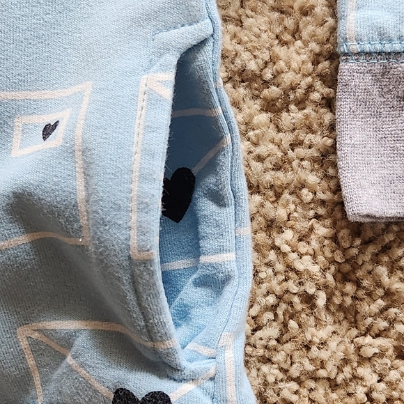 Monica+Andy Jogging Set Size 18-24 months Colors light & dark blue grey white - Picture 6 of 9